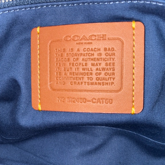 Coach Brooke Shoulder Bag in Denim - Picture 4 of 5